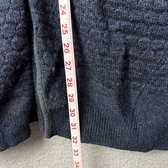 Lululemon Merino Wool All Day Cardigan Heather Black Gray Size M/L Athleisure - Picture 5 of 8